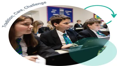 Bowland High building in Clitheroe