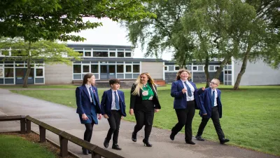 The Manor Academy building in Mansfield