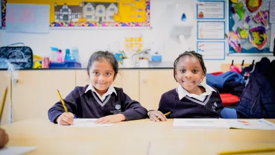 The Linden Academy building in Luton