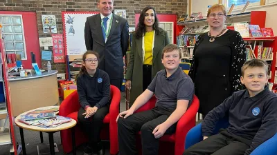 Priory School building in Bury St Edmunds