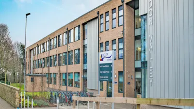 Don Valley Academy building in Doncaster