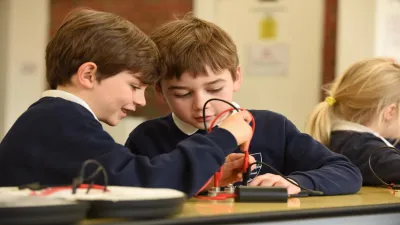 Great Chesterford Church of England Primary Academy building in Saffron Walden