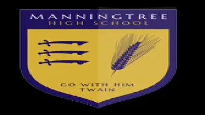 Manningtree High School building in Manningtree