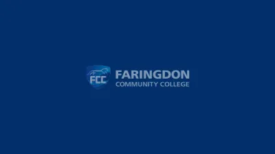 Faringdon Community College building in Faringdon