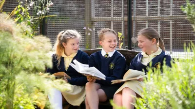 Pluckley Church of England Primary School building in Ashford