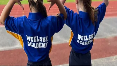 Weelsby Academy building in Grimsby