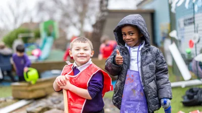 Portfield Primary Academy building in West Sussex