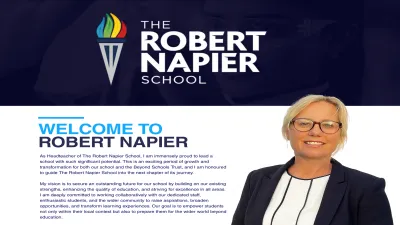 The Robert Napier School building in Gillingham