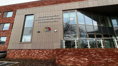 King Edward VI Handsworth Wood Girls' Academy building in Birmingham