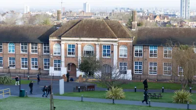 Shooters Hill Sixth Form College building in London