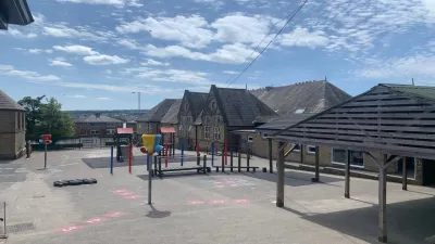 Whetley Academy building in Bradford