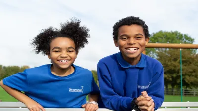 Heronsgate School building in Milton Keynes