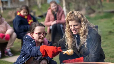 Oak Wood Secondary School building in Nuneaton