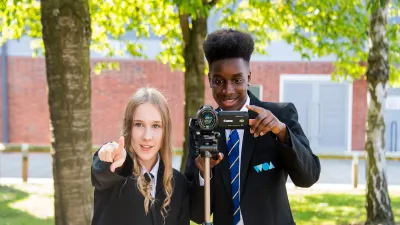 Wodensborough Ormiston Academy building in Wednesbury