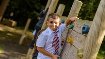 St George's CofE Primary Academy building in Plymouth