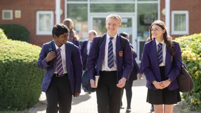 Chichester High School building in Chichester