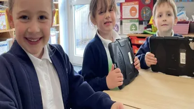 St Michael's Community Academy building in Crewe