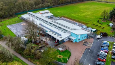 Castle Wood Academy building in Gainsborough