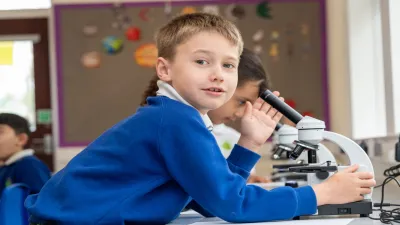 Ormiston Meadows Academy building in Peterborough