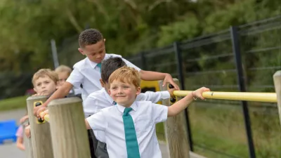 St Matthew's Church of England Primary and Nursery Academy building in Plymouth