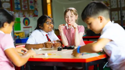 Heathfield Academy building in Croydon