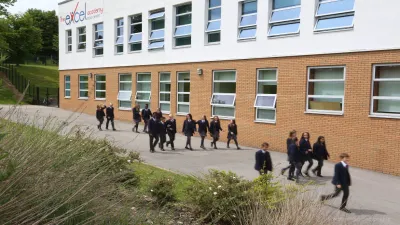 The Excel Academy building in Stoke-on-Trent