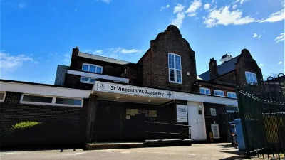 St Vincent's Voluntary Catholic Academy building in Hull