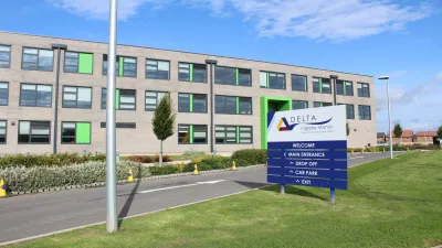 Ingleby Manor Free School & Sixth Form building in Stockton-on-Tees