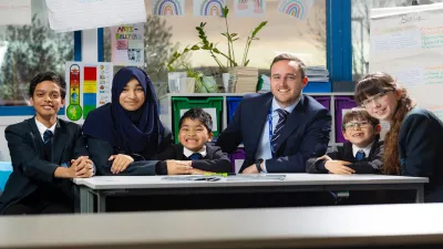The Gatwick School building in Crawley