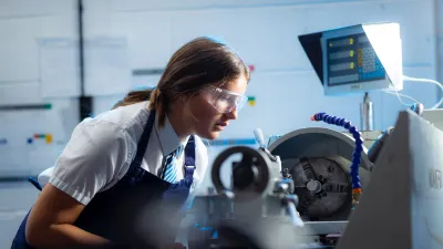 St Augustine's Catholic High School building in Redditch