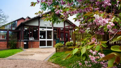 Tenbury High Ormiston Academy building in Tenbury Wells