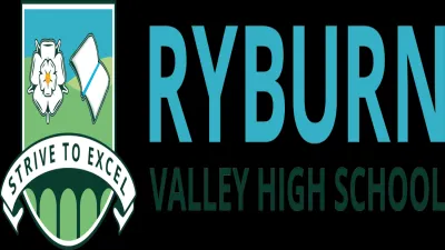 Ryburn Valley High School building in Sowerby Bridge