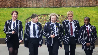 Ellowes Hall Sports College building in Dudley