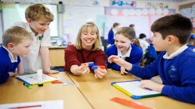 Ogbourne CofE Primary School building in Marlborough
