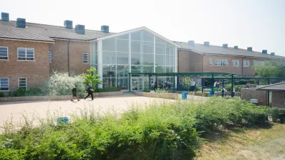 The Netherhall School building in Cambridge