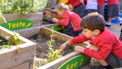 St Rumon's Church of England (VC) Infants School building in Tavistock