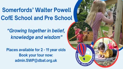 Somerfords' Walter Powell CofE Academy building in Chippenham