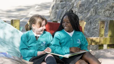 New Park Primary Academy building in Harrogate