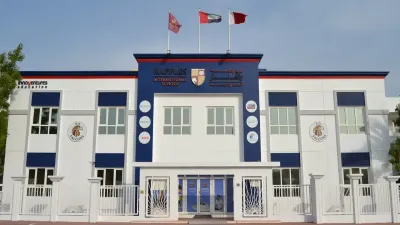 Raffles International School - South Campus building in Dubai