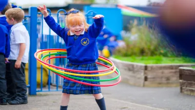 Kingsland CofE Academy building in Stoke-on-Trent