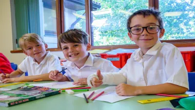 Tregony Community Primary School building in Truro