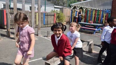 Upton St James CofE Primary School building in Torquay