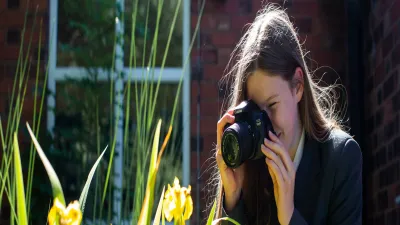 Selston High School building in Nottingham