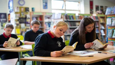 Swanwick Hall School building in Alfreton