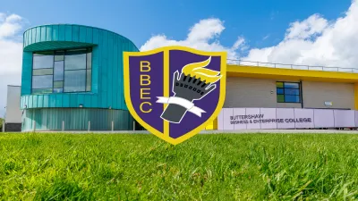 Buttershaw Business & Enterprise College Academy building in Bradford