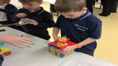 Harrold Primary Academy building in Bedford