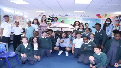 Woodlands Academy building in London