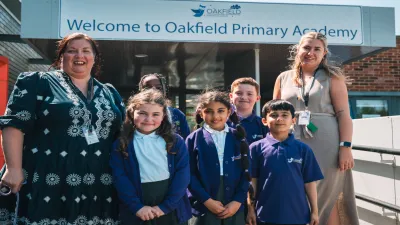 Oakfield Primary Academy building in Dartford
