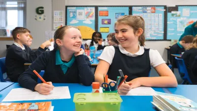 Kippax Greenfield Primary School building in Leeds