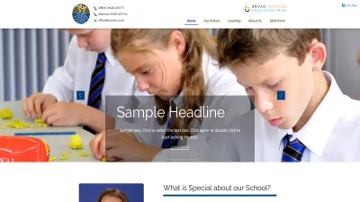 Thorpe St Andrew School and Sixth Form building in Norwich